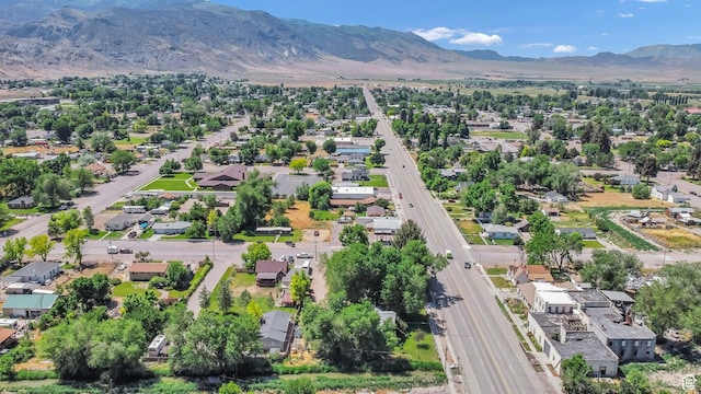 340 N Main St, Monroe, UT 84754 - aerial view of residential area featuring a mountainous background