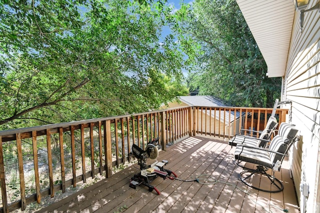 340 N Main St, Monroe, UT 84754 - view of wooden deck
