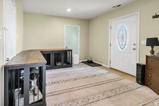 340 N Main St, Monroe, UT 84754 - foyer with recessed lighting and baseboards