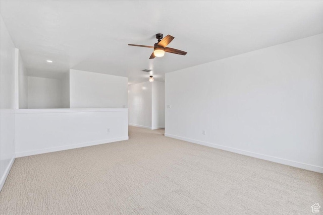 635 E Mayor Place Dr, American Fork, UT 84003 - empty room featuring ceiling fan and light colored carpet