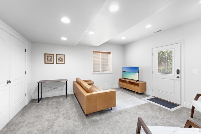 10333 Tamarack Way, Cedar Hills, UT 84062 - living area featuring carpet flooring and recessed lighting