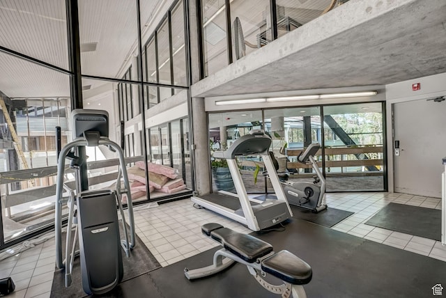 1485 Empire Ave Unit 513, Park City, UT 84060 - exercise room with expansive windows