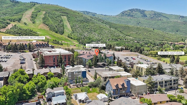 1485 Empire Ave Unit 513, Park City, UT 84060 - drone / aerial view of a mountainous background