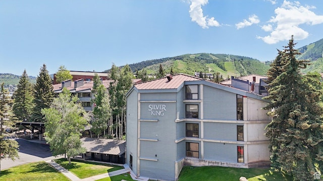 1485 Empire Ave Unit 513, Park City, UT 84060 - view of building exterior with a mountain view