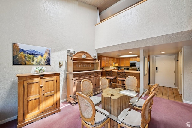 1485 Empire Ave Unit 513, Park City, UT 84060 - dining area with a textured wall and light carpet