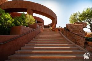 2466 W Cohonina Trl, St George, UT 84770 - view of staircase