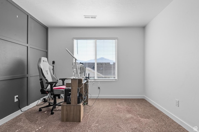 14907 S Messi St, Herriman, UT 84096 - home office featuring carpet floors and baseboards