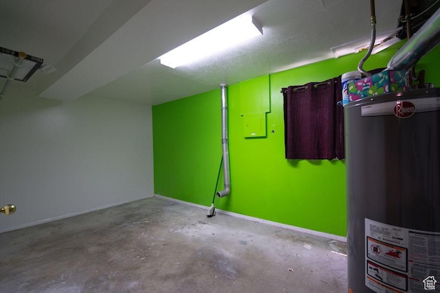 5465 W 5400 S, Kearns, UT 84118 - basement with water heater and baseboards