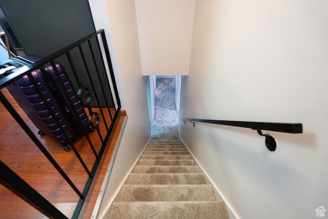 5465 W 5400 S, Kearns, UT 84118 - stairs with baseboards