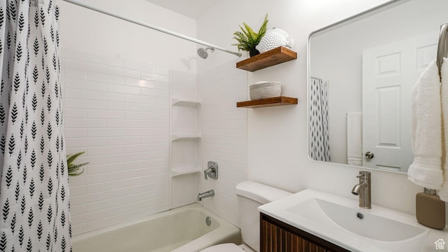 563 E 1840 N, Orem, UT 84097 - bathroom with vanity and shower / bathtub combination with curtain