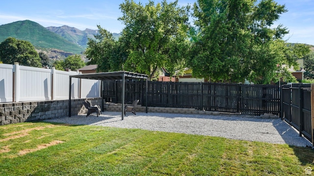 563 E 1840 N, Orem, UT 84097 - fenced backyard featuring a mountain view