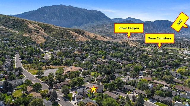 563 E 1840 N, Orem, UT 84097 - view of property location featuring a mountainous background