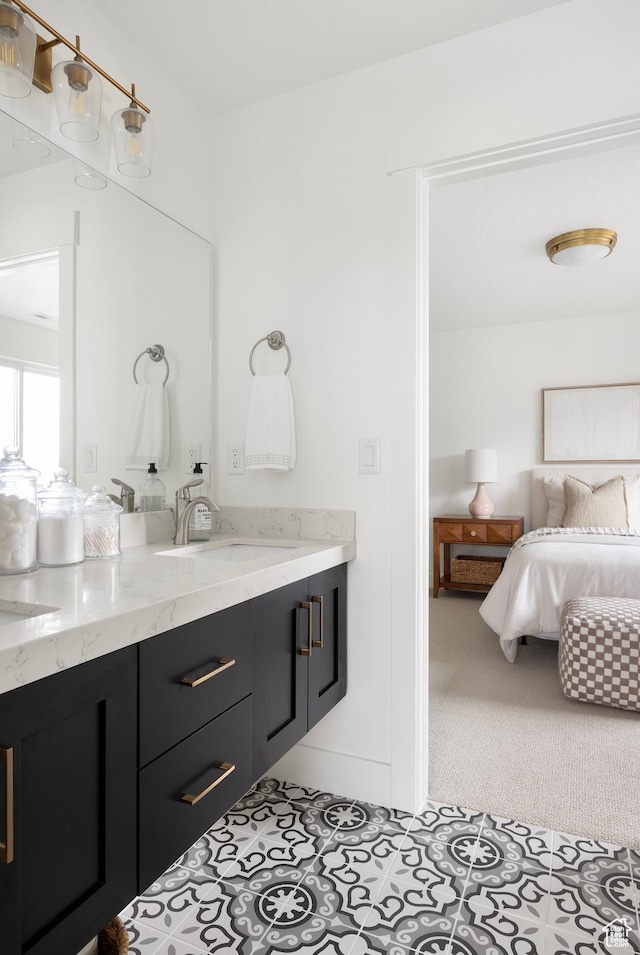 719 W Horizon Dr Unit 134, Lehi, UT 84048 - ensuite bathroom with vanity and tile patterned floors