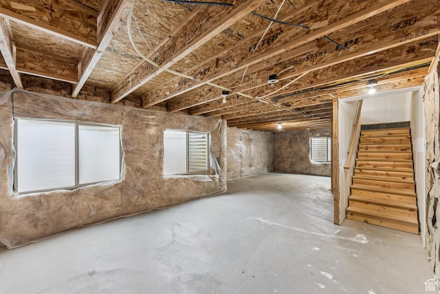 13316 S Moseley Way, Herriman, UT 84096 - below grade area featuring stairs