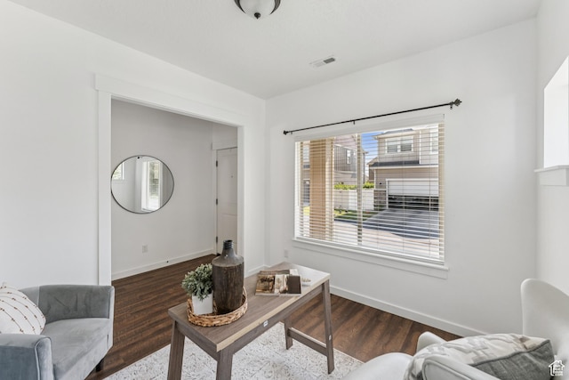 13316 S Moseley Way, Herriman, UT 84096 - living room featuring dark wood-type flooring and plenty of natural light