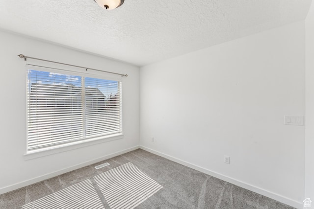 13316 S Moseley Way, Herriman, UT 84096 - spare room with carpet floors and a textured ceiling