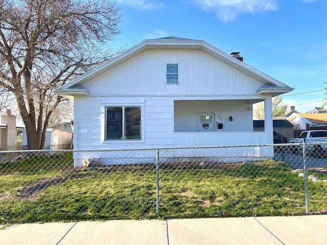 22 W 200 S, Tooele, UT 84074 - view of side of property with a chimney and a porch