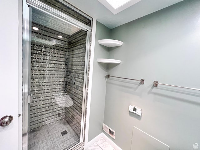 2072 W 5075 S, Roy, UT 84067 - full bath with a shower stall and marble finish floors