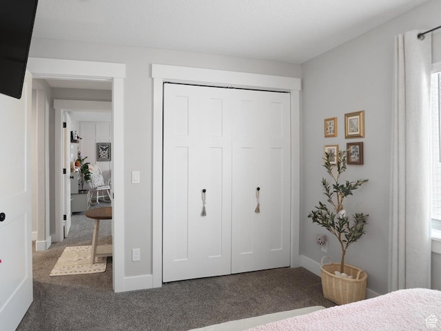 4781 N Selma Way, Erda, UT 84074 - carpeted bedroom with a closet and multiple windows