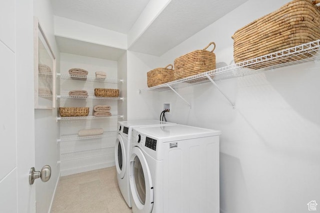 6031 W Highlandbrook Dr, West Jordan, UT 84081 - laundry room featuring baseboards and washing machine and dryer