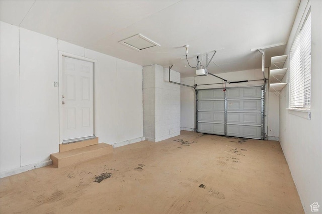 1414 E 275 N, Layton, UT 84040 - garage featuring a garage door opener