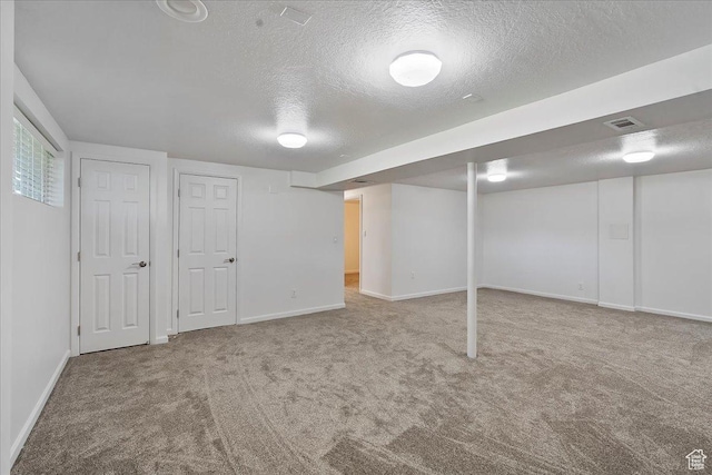 1414 E 275 N, Layton, UT 84040 - below grade area featuring a textured ceiling and carpet