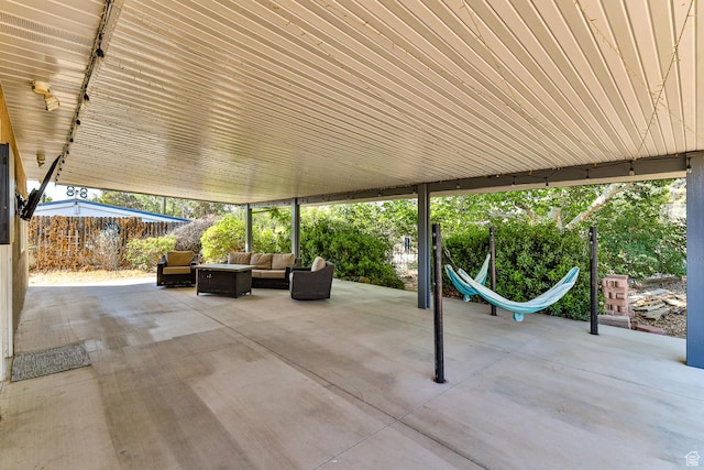 709 N 2200 E, St George, UT 84790 - view of patio / terrace featuring outdoor lounge area