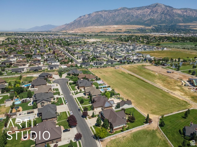 2124 N Heritage Dr, Farr West, UT 84404 - aerial view of property's location with mountains and nearby suburban area