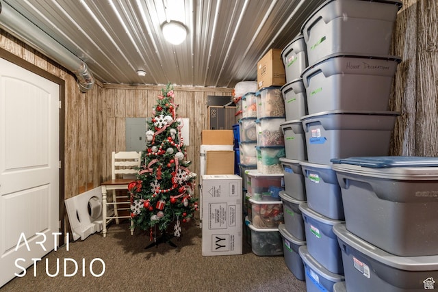 2124 N Heritage Dr, Farr West, UT 84404 - storage room featuring electric panel