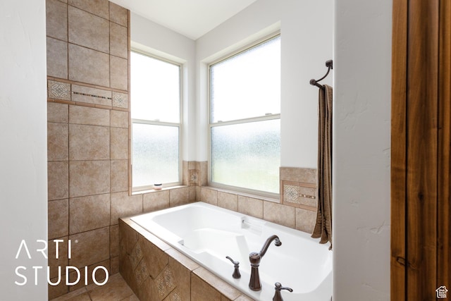 2124 N Heritage Dr, Farr West, UT 84404 - full bath featuring a garden tub