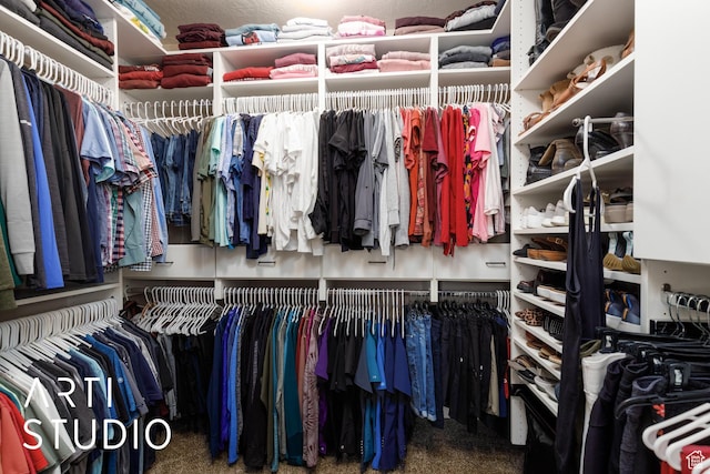2124 N Heritage Dr, Farr West, UT 84404 - walk in closet with carpet flooring