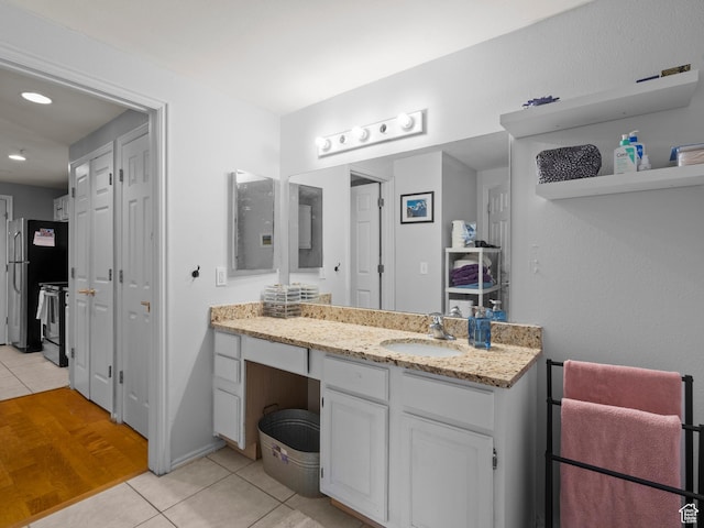 900 Bitner Rd Unit D 34, Park City, UT 84098 - bathroom featuring tile patterned flooring and vanity