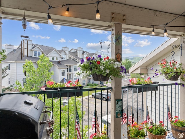 900 Bitner Rd Unit D 34, Park City, UT 84098 - balcony with a residential view and area for grilling