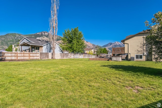 254 W 1600 N, Harrisville, UT 84404 - view of yard featuring a mountain view