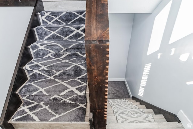 254 W 1600 N, Harrisville, UT 84404 - staircase featuring baseboards