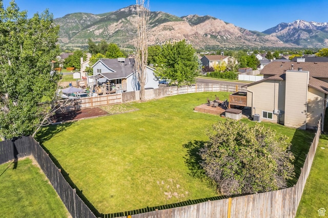 254 W 1600 N, Harrisville, UT 84404 - fenced backyard with a mountain view and a residential view