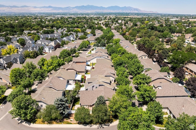 674 E Free Land Ave S, Midvale, UT 84047 - aerial view of residential area with mountains