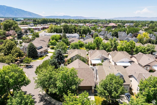 674 E Free Land Ave S, Midvale, UT 84047 - aerial perspective of suburban area with a mountain backdrop