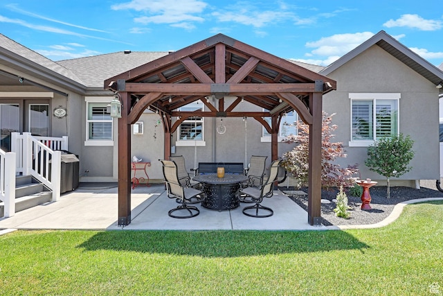 1792 W Norway Spruce Dr, Layton, UT 84041 - view of patio with a gazebo