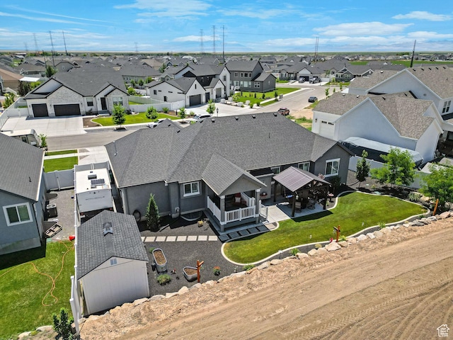1792 W Norway Spruce Dr, Layton, UT 84041 - aerial view of residential area