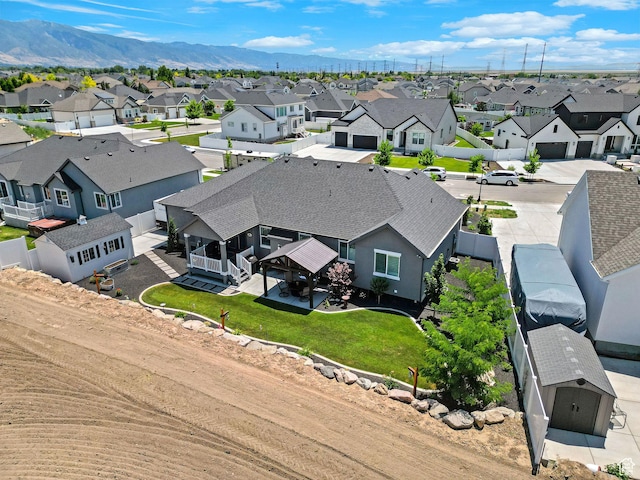 1792 W Norway Spruce Dr, Layton, UT 84041 - aerial perspective of suburban area featuring mountains