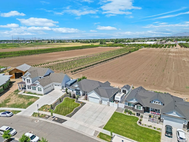 1792 W Norway Spruce Dr, Layton, UT 84041 - overview of rural landscape featuring large plots for crops and nearby suburban area