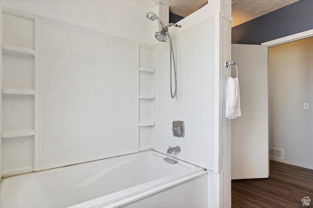 2184 Sorrento Dr, Woods Cross, UT 84087 - full bathroom with shower / bath combination and wood finished floors