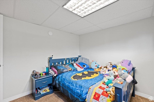 7351 W Zana Ln, Magna, UT 84044 - bedroom with carpet flooring and a drop ceiling