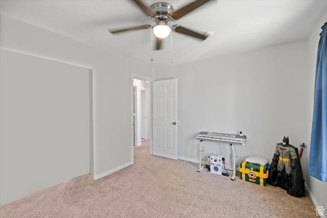 7351 W Zana Ln, Magna, UT 84044 - recreation room with carpet flooring and ceiling fan
