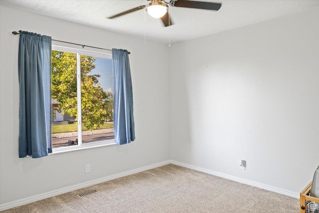 7351 W Zana Ln, Magna, UT 84044 - carpeted spare room featuring ceiling fan and baseboards