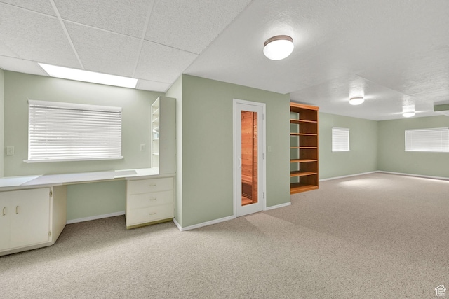 293 E 5450 S Unit 19, Washington Terrace, UT 84405 - below grade area with light colored carpet and a desk