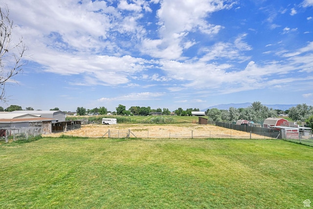 5548 W 4350 S, Hooper, UT 84315 - view of yard featuring an outbuilding and an exterior structure