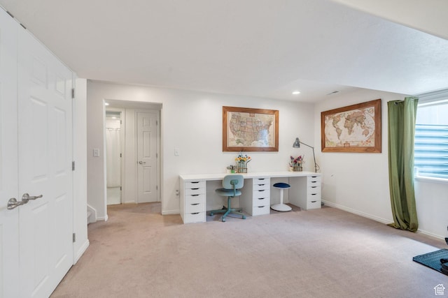 1696 N 2640 W, Lehi, UT 84043 - office area with light carpet and recessed lighting