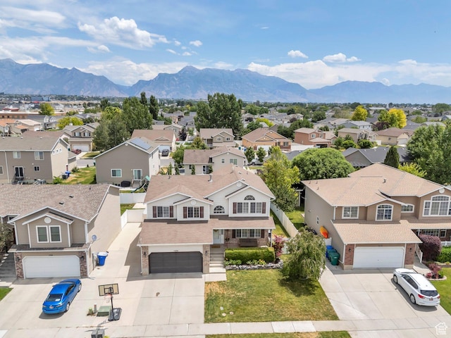 1696 N 2640 W, Lehi, UT 84043 - aerial view of residential area with a mountainous background